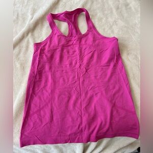 Lululemon swiftly tech tank top 2.0 - hot pink (size 10)